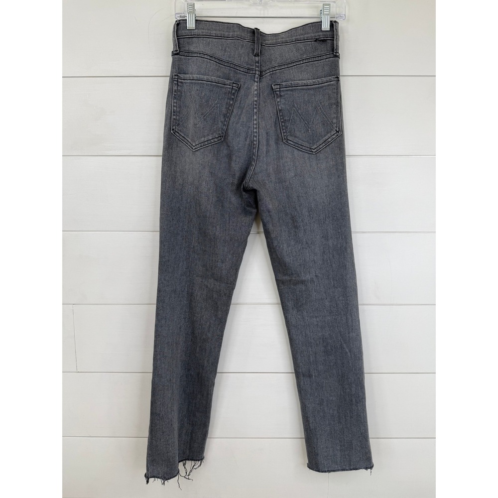 Mother THE PIXIE DAZZLER ANKLE FRAY Jeans Women 27 DIGGING UP DIRT Button Fly - Picture 4 of 12